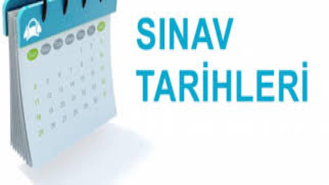 Sınav Takvimi